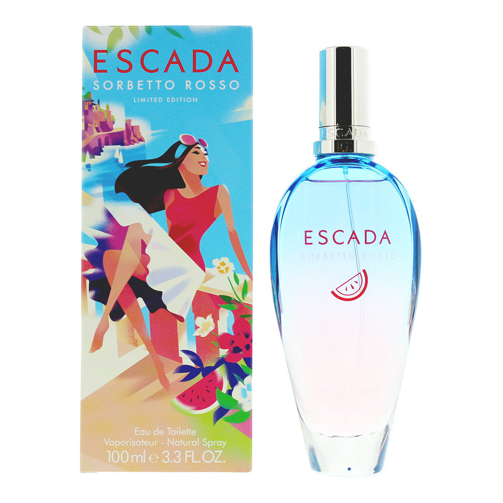 Escada Sorbetto Rosso Eau De Toilette 100ml - TJ Hughes