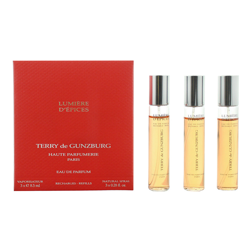 Terry De Gunzburg Lumiere D’epices Refills Eau De Parfum 3 x 8.5ml  | TJ Hughes