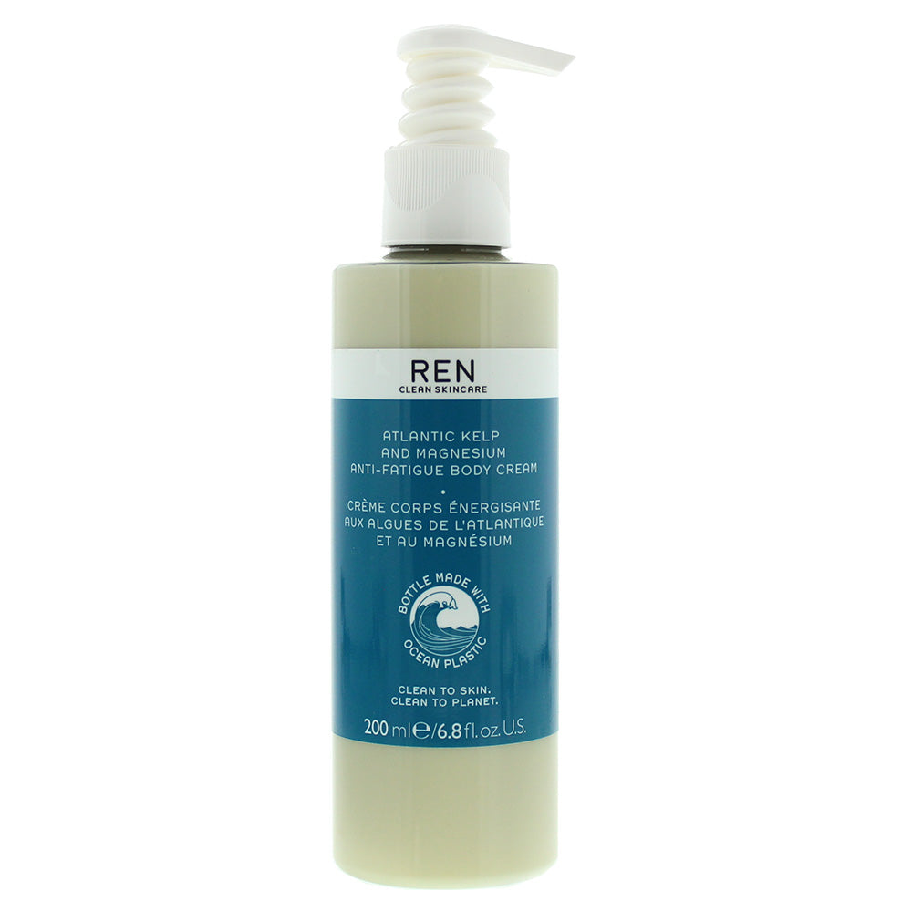 Ren Atlantic Kelp And Magnesium Anti-Fatigue Body Cream 200ml  | TJ Hughes