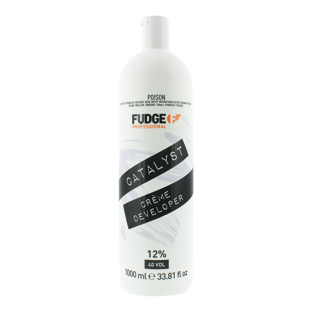 Fudge Professional Catalyst 40 volume 12% Cream Developer 1000ml  | TJ Hughes