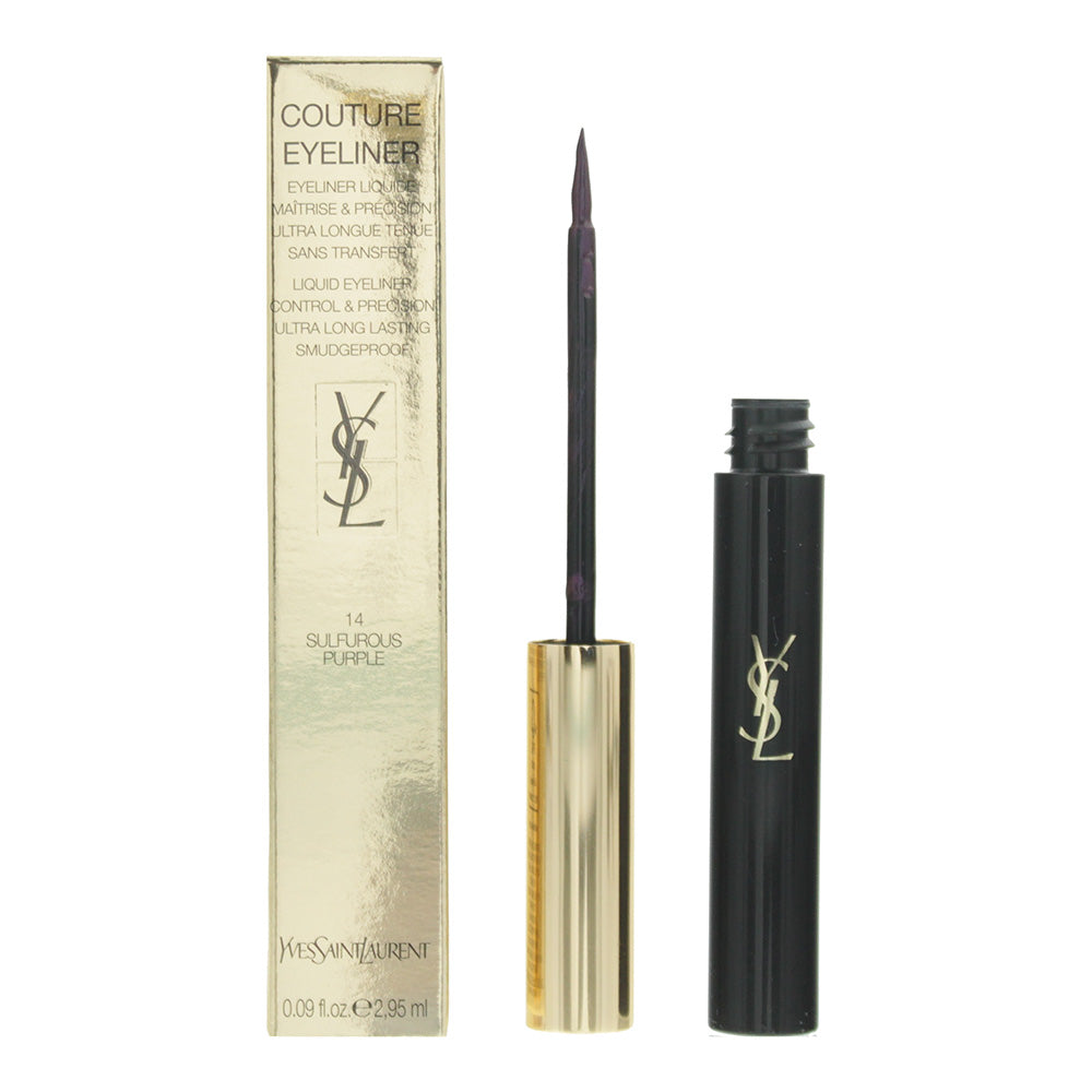 Yves Saint Laurent Couture Liquid 14 Sulfurous Purple Eyeliner 2.95ml  | TJ Hughes