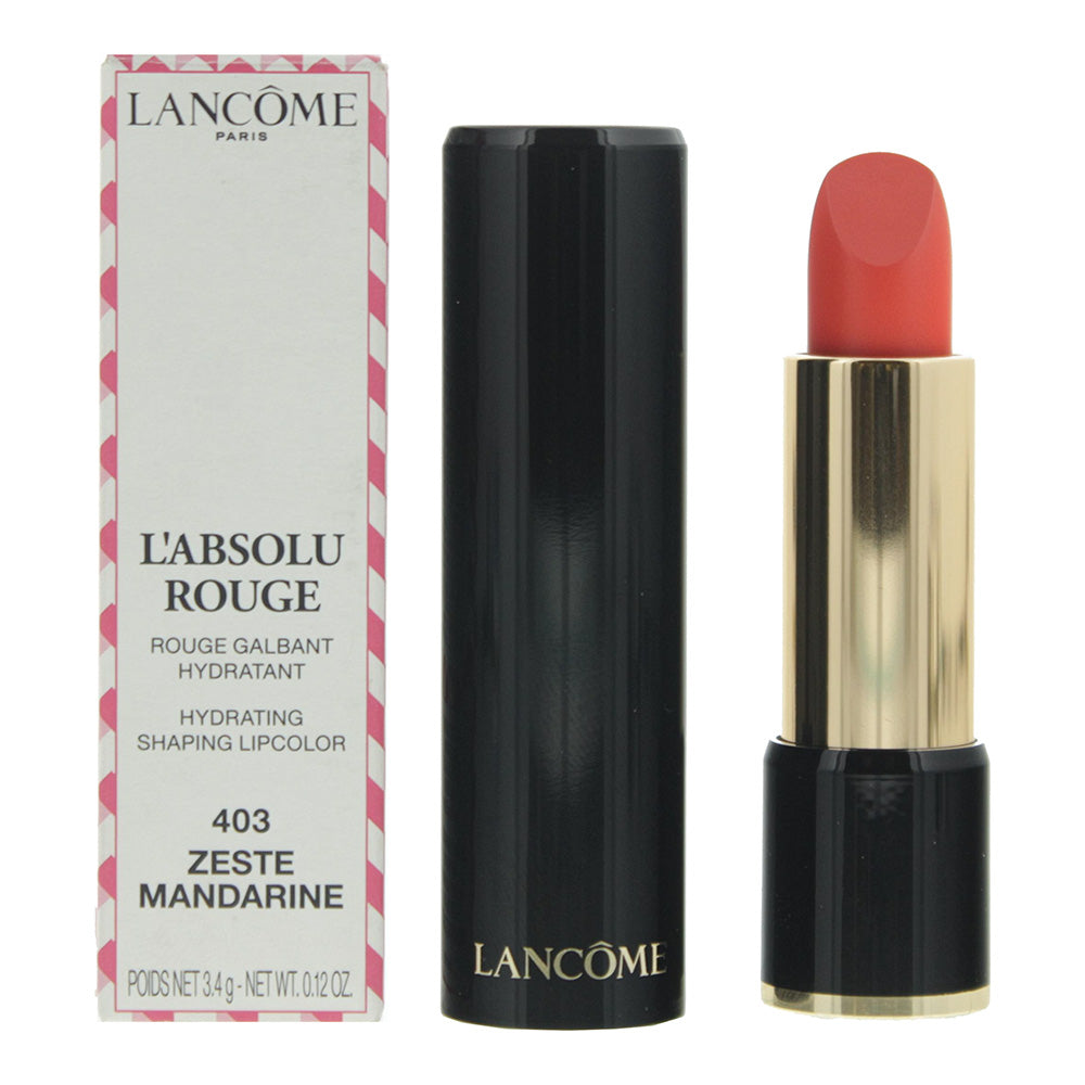 Lancome L’absolu Rouge 403 Zeste Mandarine Lip Color 3.4g  | TJ Hughes