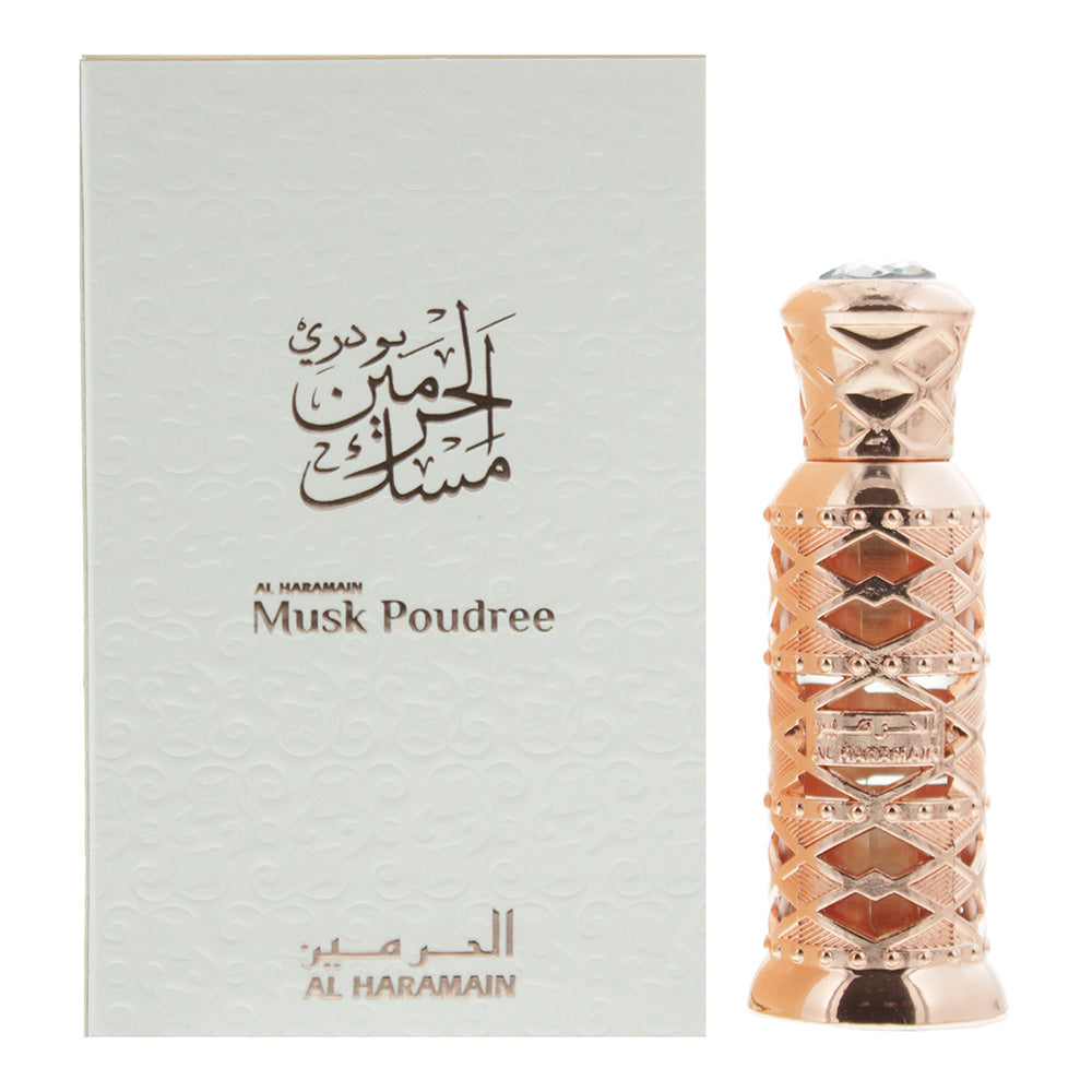 Al Haramain Musk Poudree Perfume Oil 12ml  | TJ Hughes