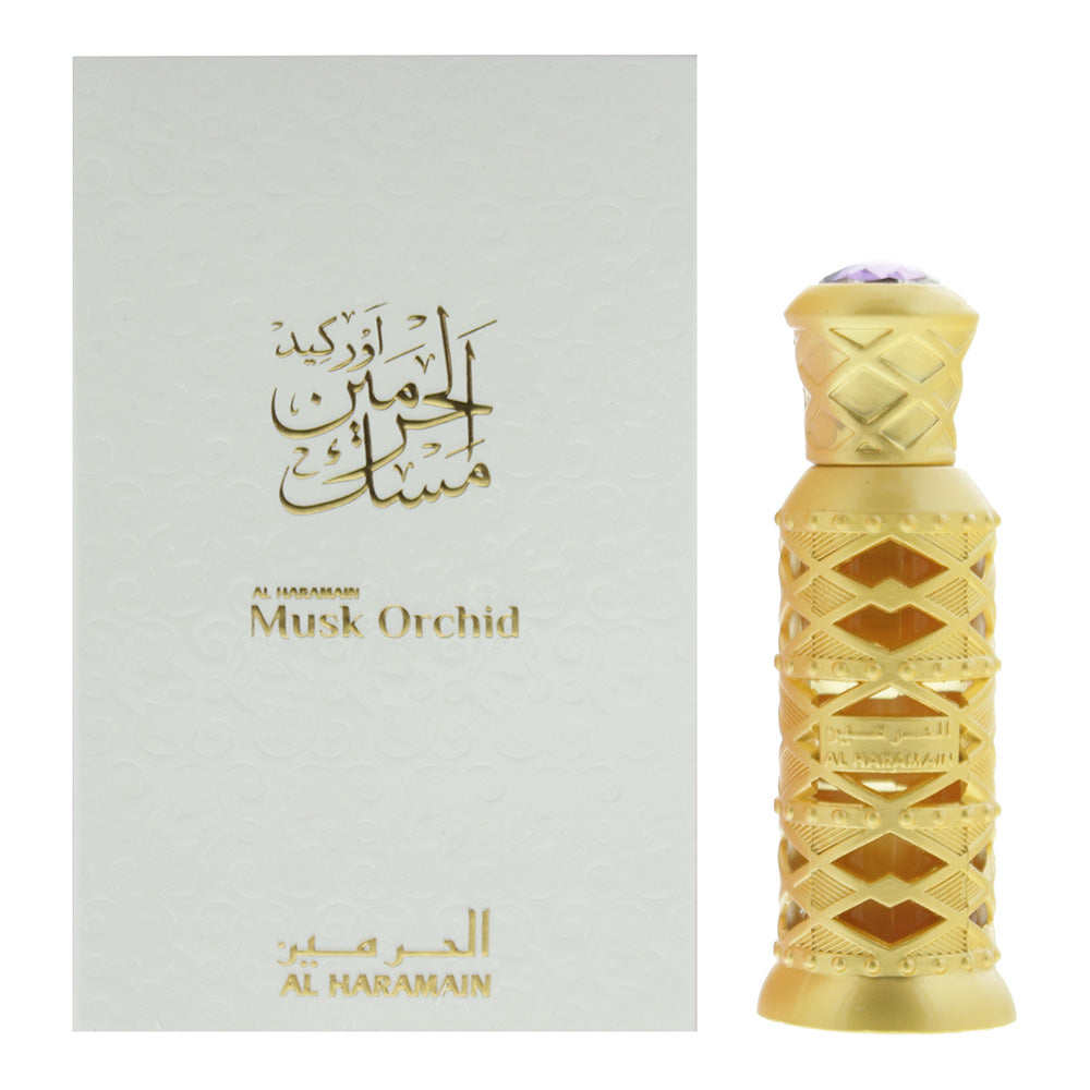 Al Haramain Musk Orchid Perfume Oil 12ml  | TJ Hughes