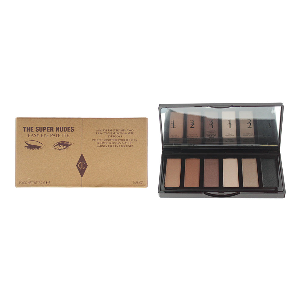 Charlotte Tilbury The Super Nudes Eye Shadow Palette 7.2g  | TJ Hughes Nude