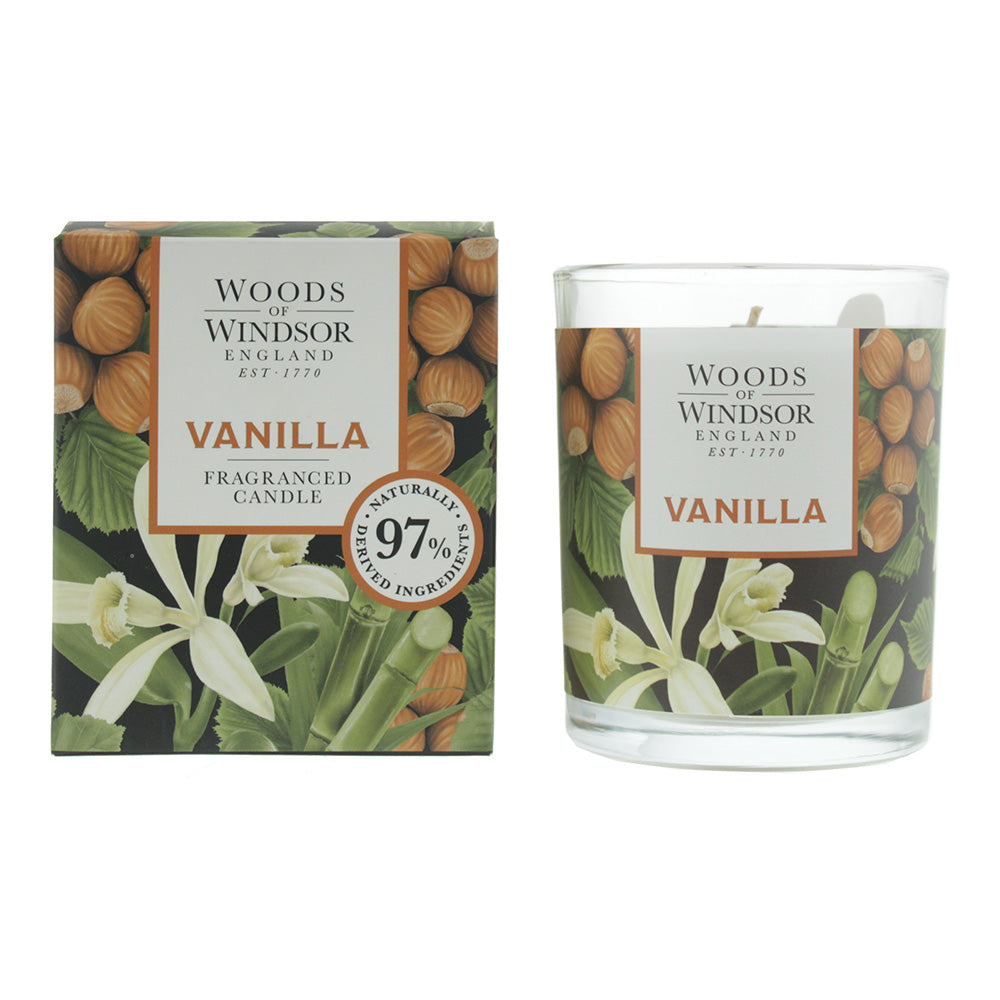 Woods Of Windsor Vanilla Candle 150g  | TJ Hughes