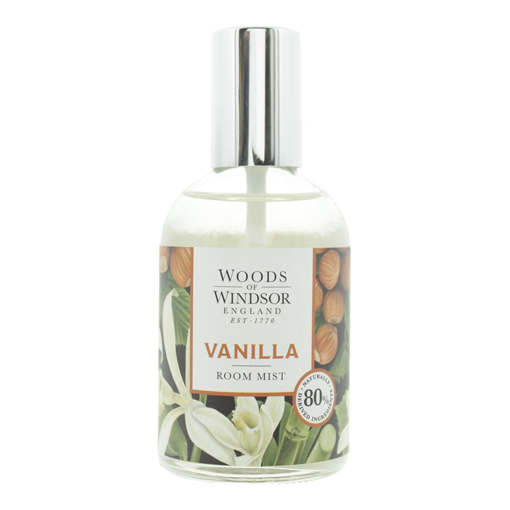 Woods Of Windsor Vanilla Room Mist 100ml  | TJ Hughes