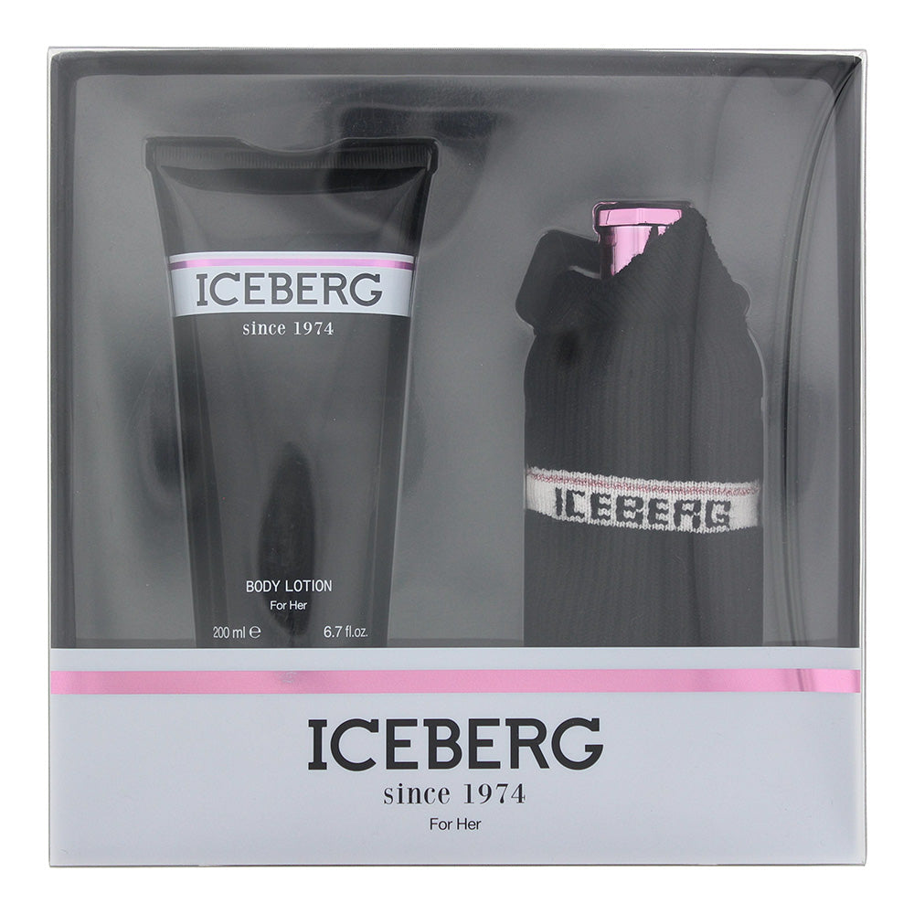Iceberg Since 1974 2 Piece Gift Set: Eau De Parfum 100ml - Body Lotion 200ml  | TJ Hughes