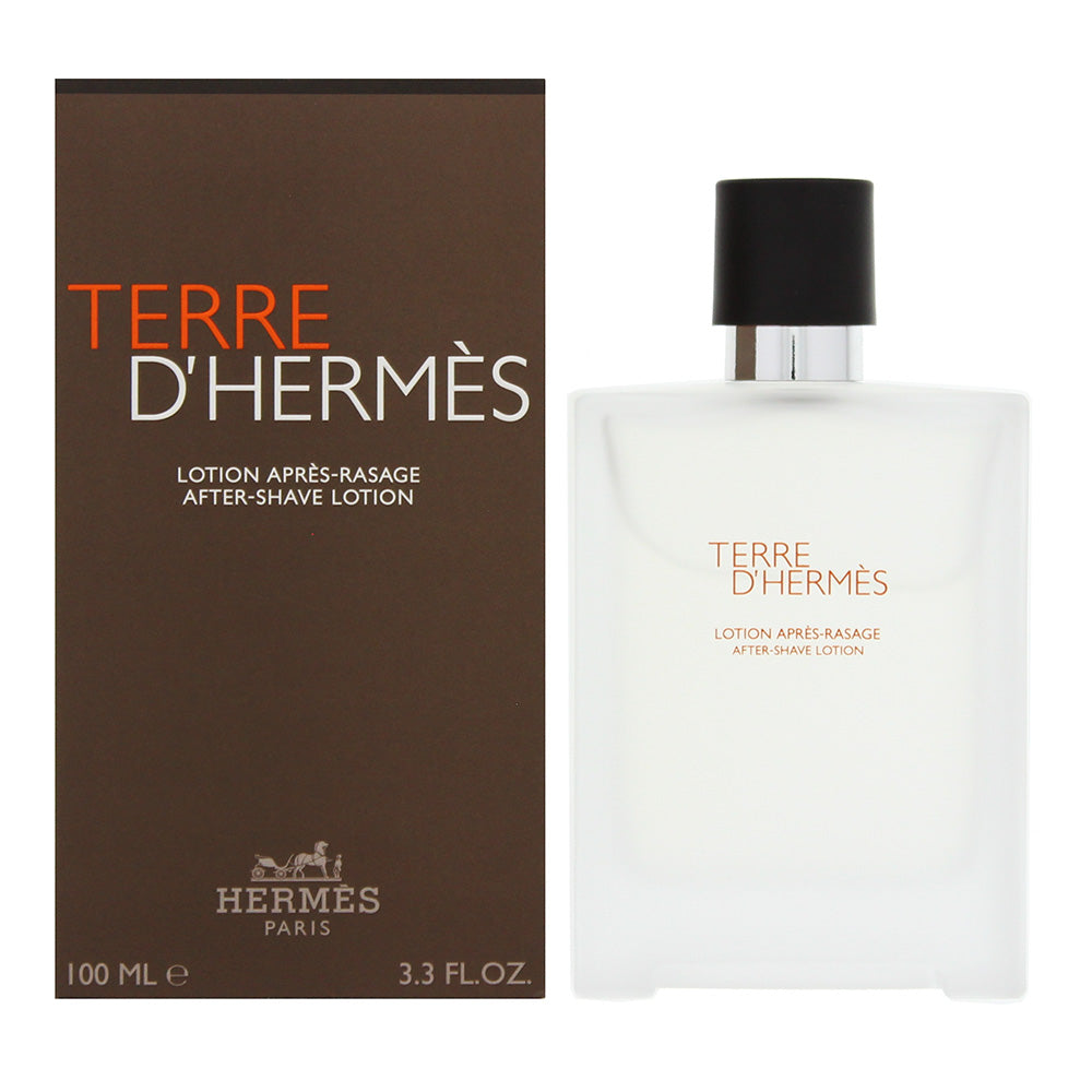 Hermes Terre D’hermes Aftershave Lotion 100ml  | TJ Hughes
