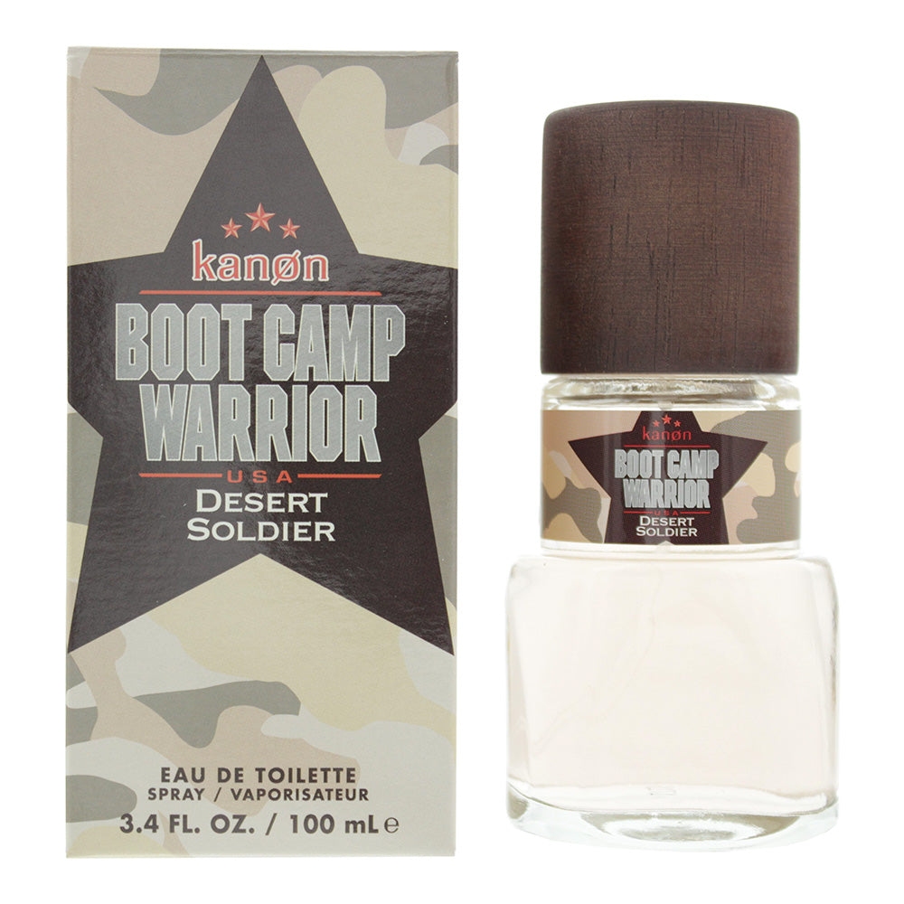 Kanon Desert Soldier Boot Camp Warrior Eau De Toilette 100ml  | TJ Hughes