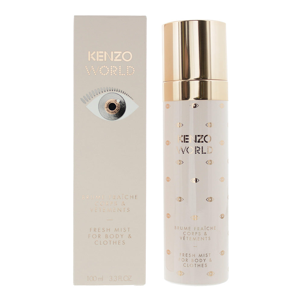 Kenzo World Body Mist Spray  100ml  | TJ Hughes