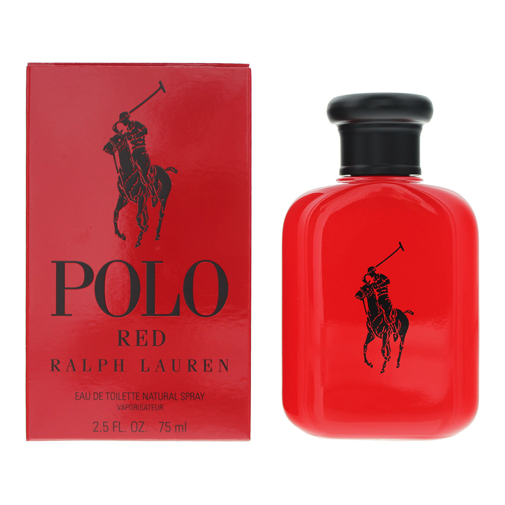 Ralph Lauren Polo Red Eau De Toilette 75ml  | TJ Hughes