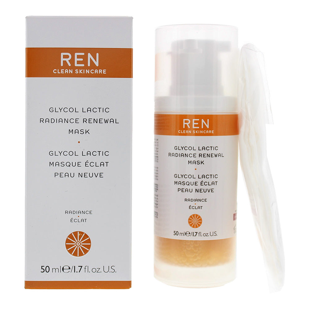 Ren Glycol Lactic Radiance Renewal Mask 50ml  | TJ Hughes