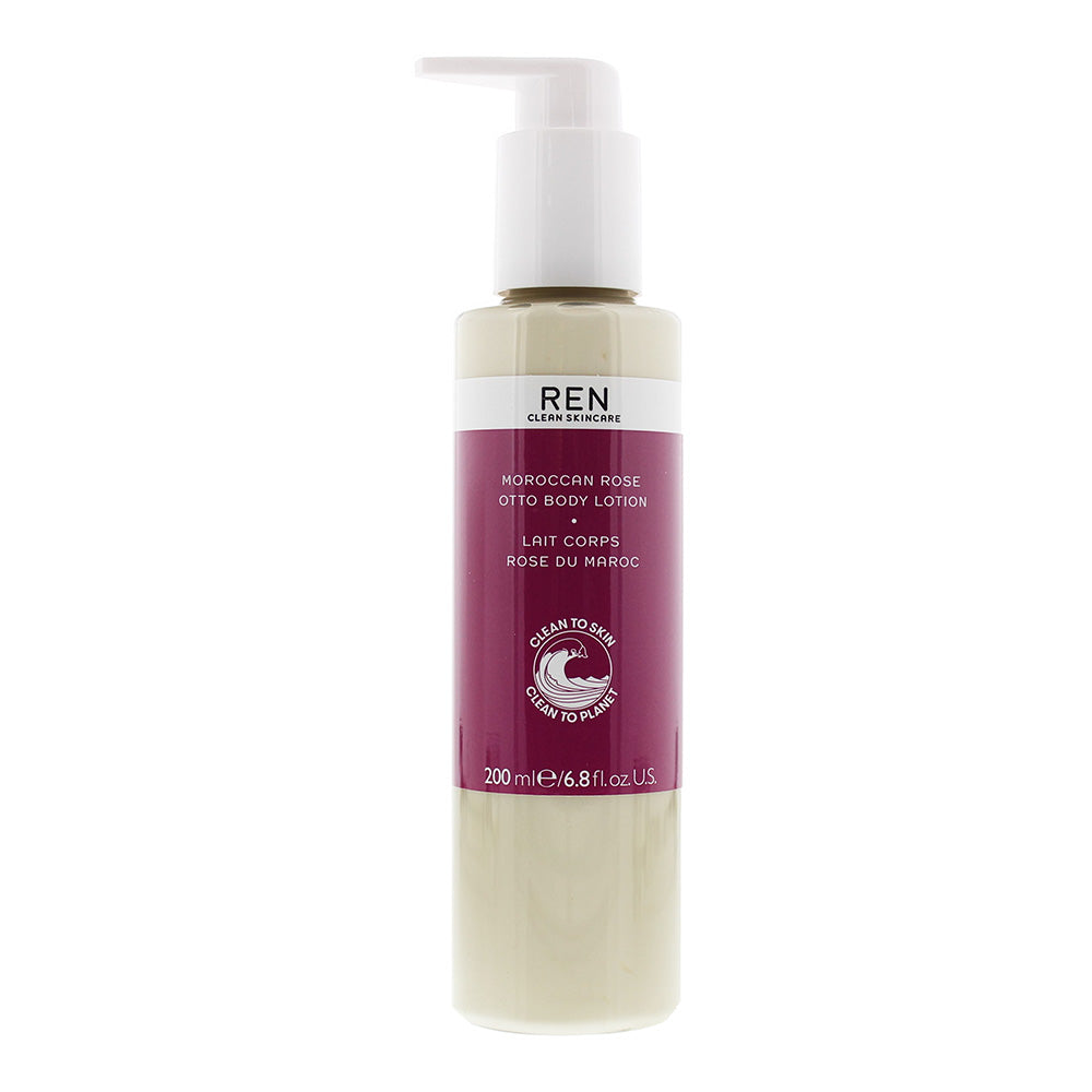 Ren Moroccan Rose Otto Body Lotion 200ml For Her  | TJ Hughes