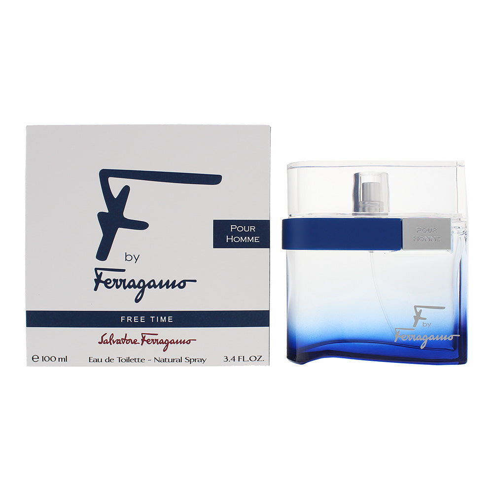 Salvatore Ferragamo F By Ferragamo Free Time Eau De Toilette 100ml  | TJ Hughes