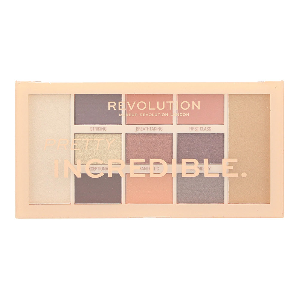 Revolution Pretty Incredible. Make-Up Palette 2 x 2g - 9 x 1g  | TJ Hughes
