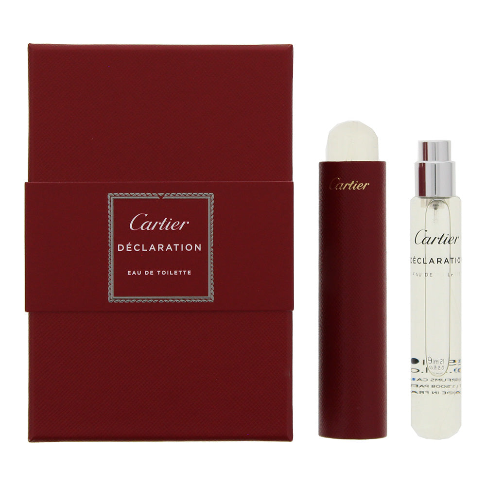 Cartier Declaration Eau De Toilette 2 x 15ml  | TJ Hughes