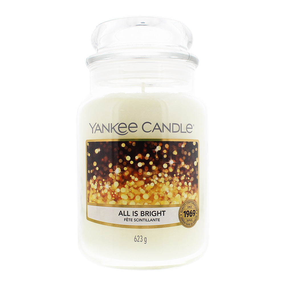 Yankee All Is Bright Candle 623g - Yankee Candle  | TJ Hughes