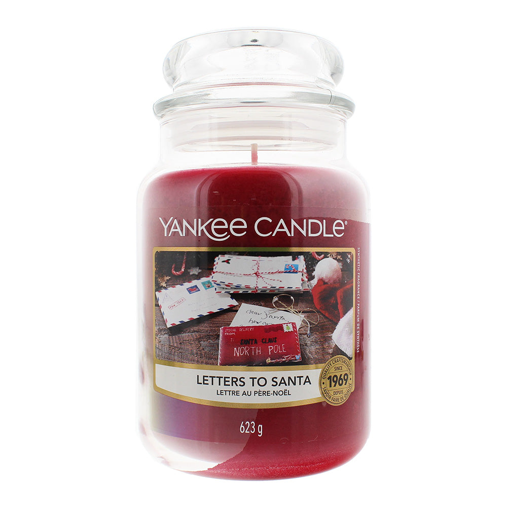 Yankee Letters To Santa Candle 623g - Yankee Candle  | TJ Hughes