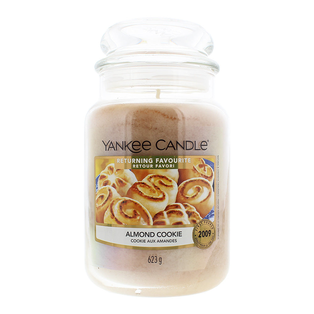 Yankee Almond Cookie Candle 623g - Yankee Candle  | TJ Hughes