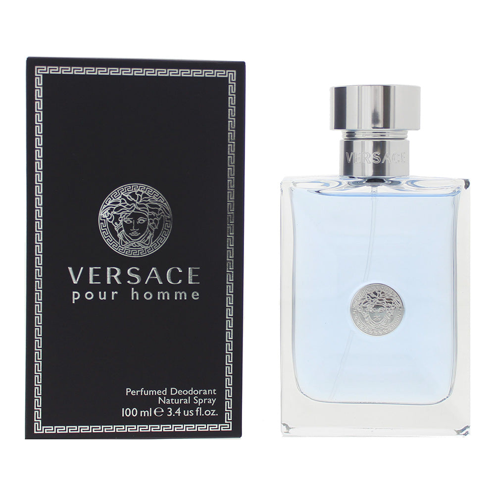 Versace Pour Homme Perfumed Deodorant Spray 100ml  | TJ Hughes