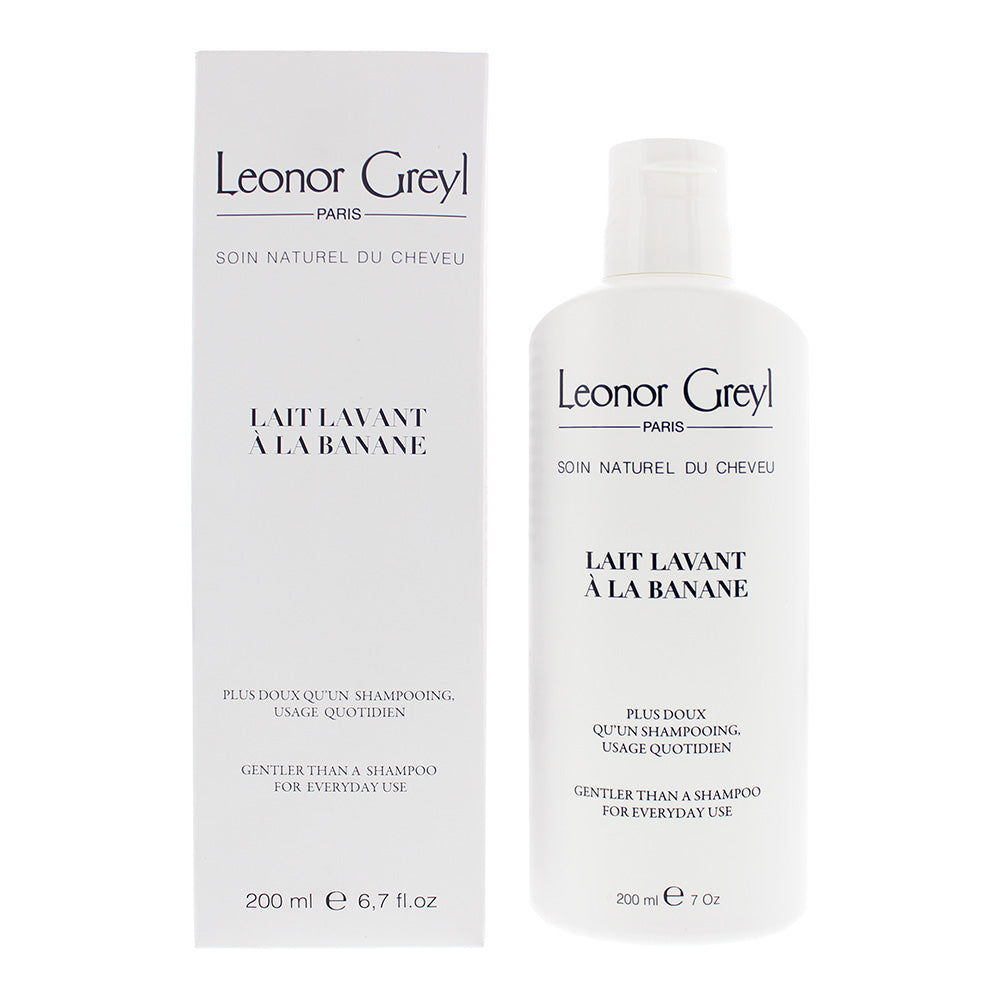 Leonor Greyl Lait Lavant A La Banane Gentler Than A Shampoo For Everyday Use 200ml  | TJ Hughes Grey