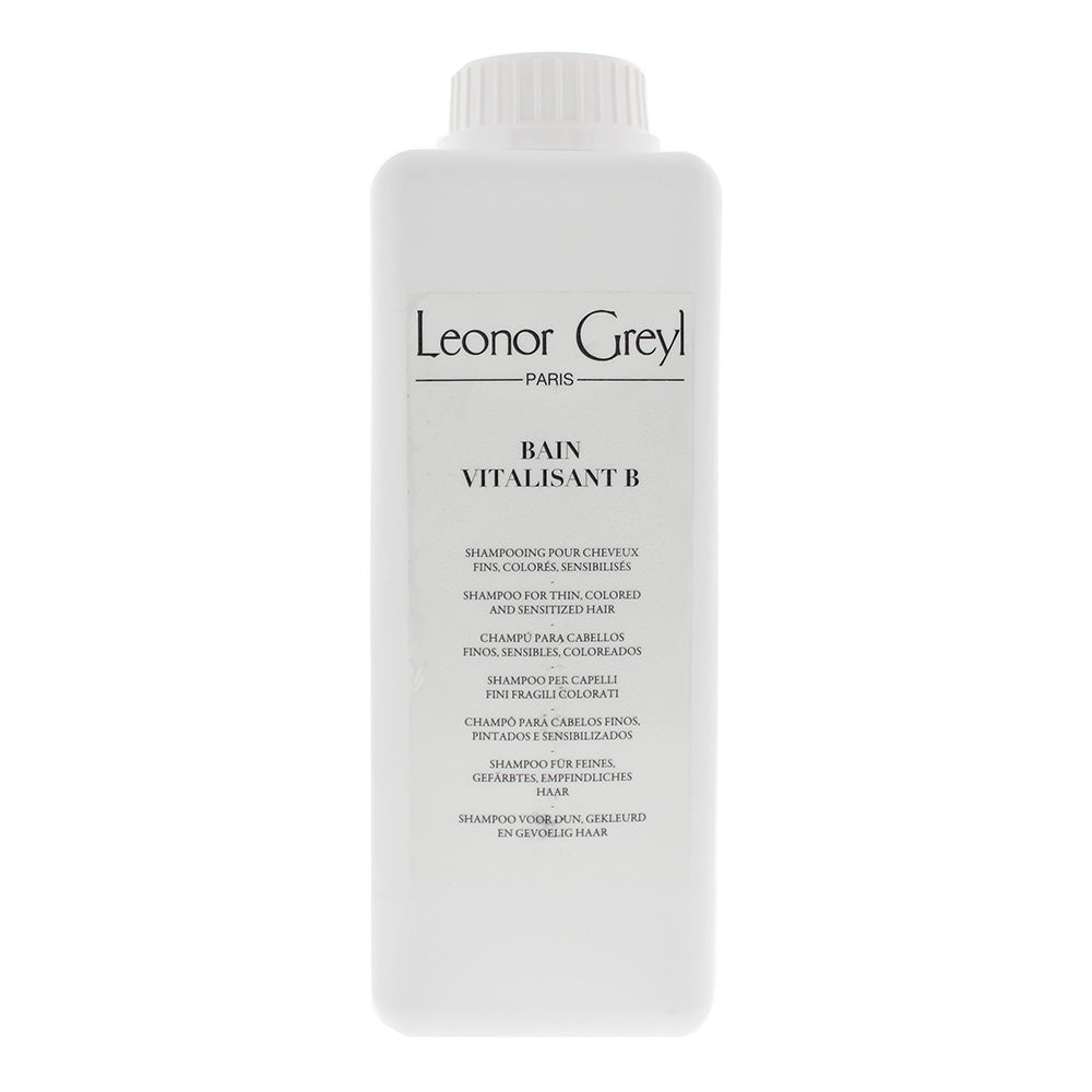 Leonor Greyl Bain Vitalisant B Shampoo For Thin - Colored And Sensitized Hair 1000ml  | TJ Hughes Grey