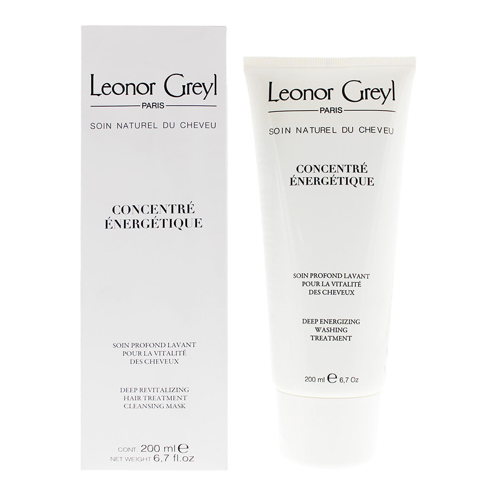 Leonor Greyl Concentre Energetique Deep Revitalizing Hair Treatment Cleansing Mask 200ml  | TJ Hughes Grey