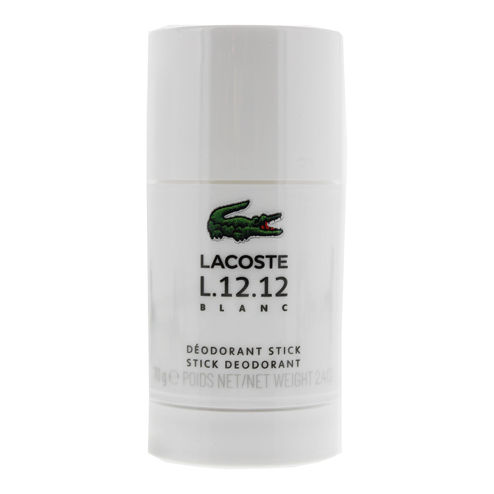 Lacoste Eau De Lacoste L.12.12 Pour Lui Blanc Deodorant Stick 70g  | TJ Hughes