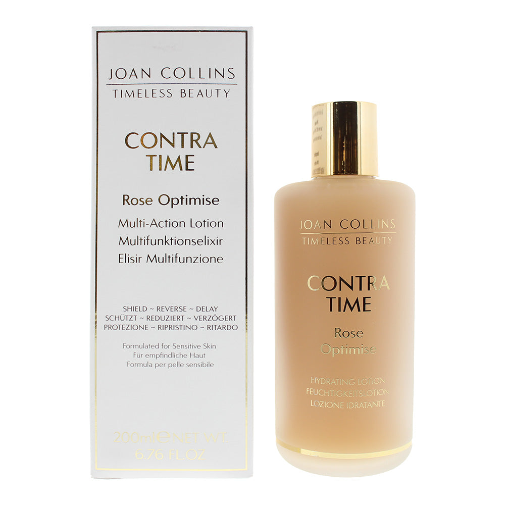 Joan Collins Contra Time Rose Optimise Multi-Action Lotion 200ml  | TJ Hughes