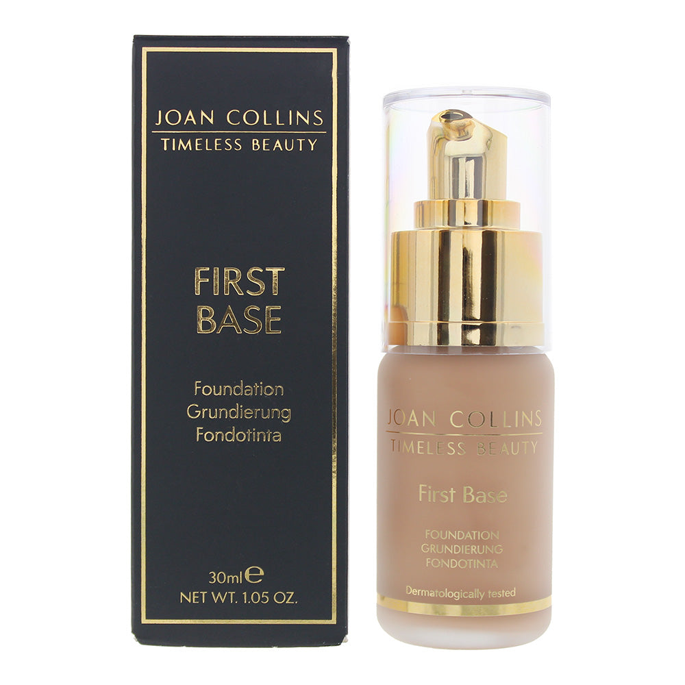 Joan Collins First Base Cool Dark Foundation 30ml  | TJ Hughes