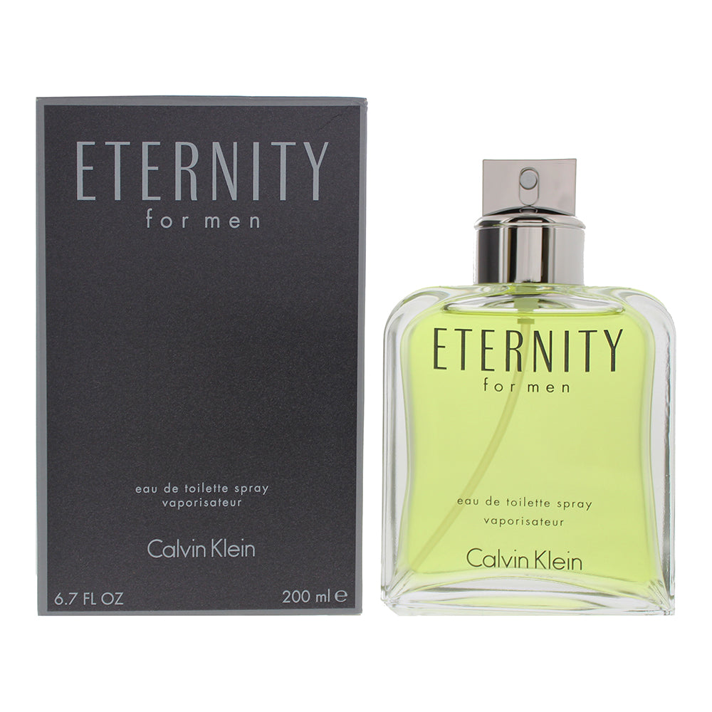 Calvin Klein Eternity For Men Eau de Toilette 200ml  | TJ Hughes