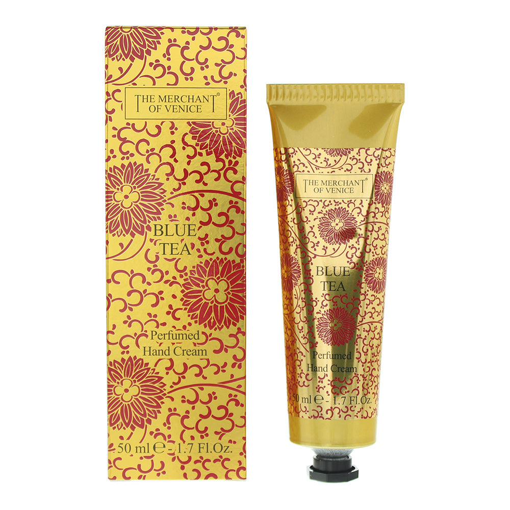 The Merchant Of Venice Blue Tea Perfumed Hand Cream 50ml  | TJ Hughes