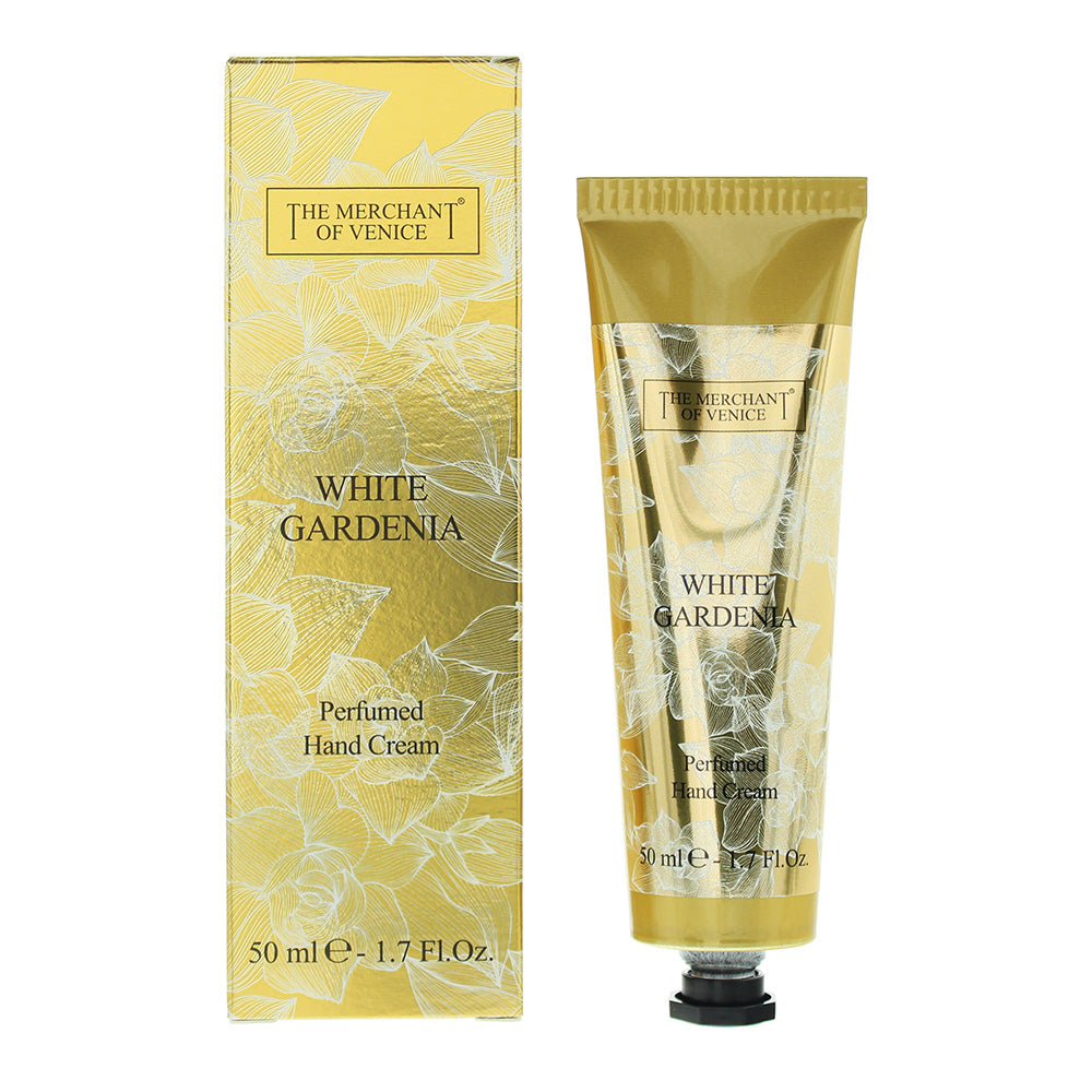 The Merchant Of Venice White Gardenia Perfumed Hand Cream 50ml  | TJ Hughes