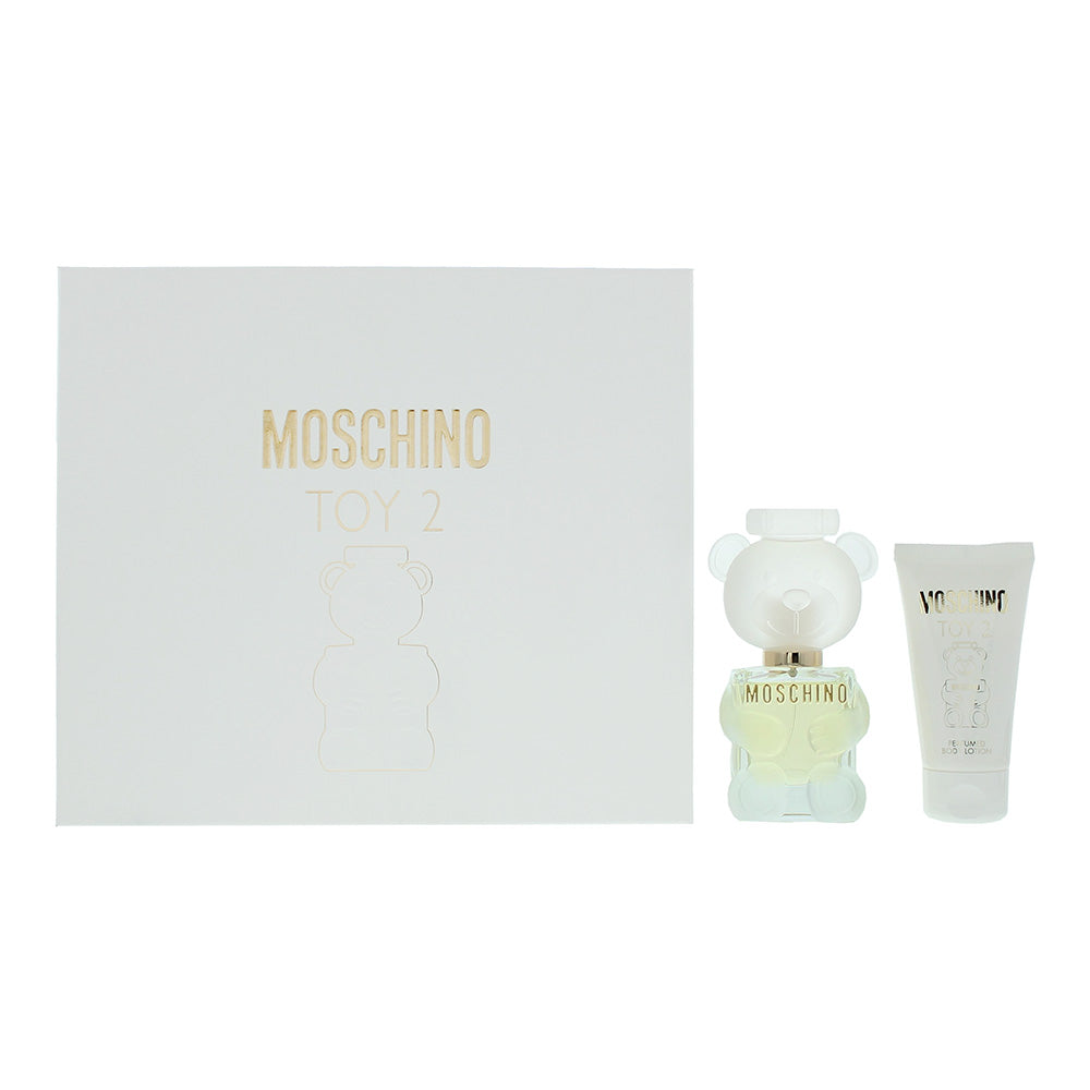 Moschino Toy 2 2 Piece Gift Set: Eau De Parfum 30ml - Body Lotion 50ml  | TJ Hughes