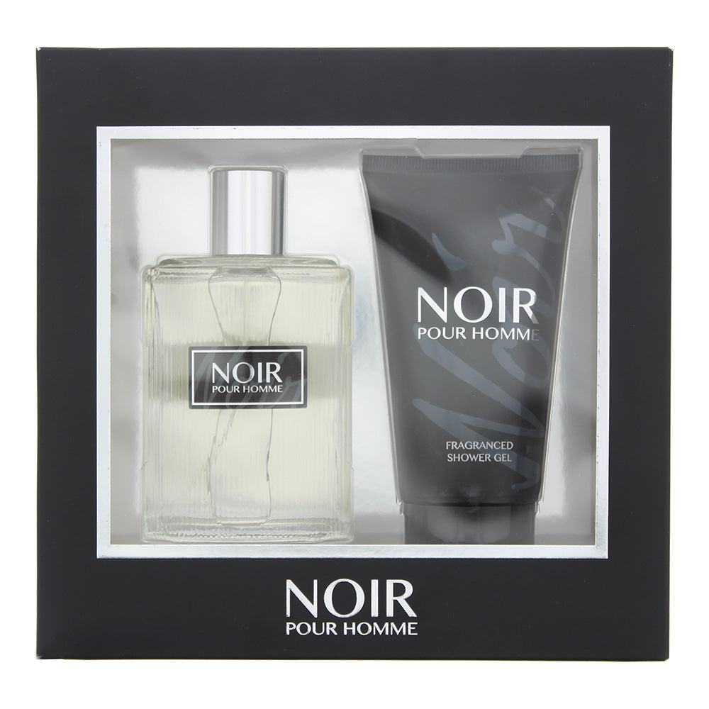 Prism Noir Pour Homme 2 Piece Gift Set: Eau De Toilette 100ml - Shower Gel 150ml  | TJ Hughes