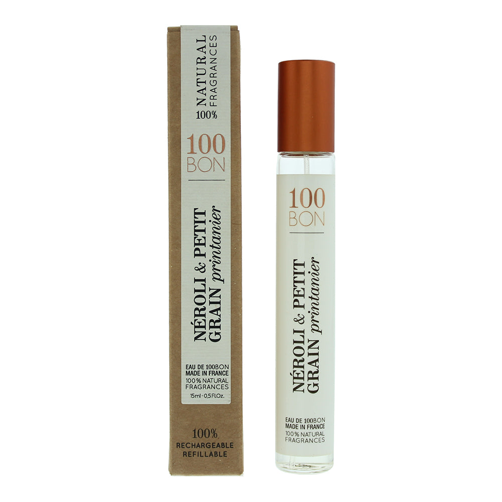 100 Bon Neroli & Petit Grain Printanier Refillable Eau de Parfum 15ml  | TJ Hughes