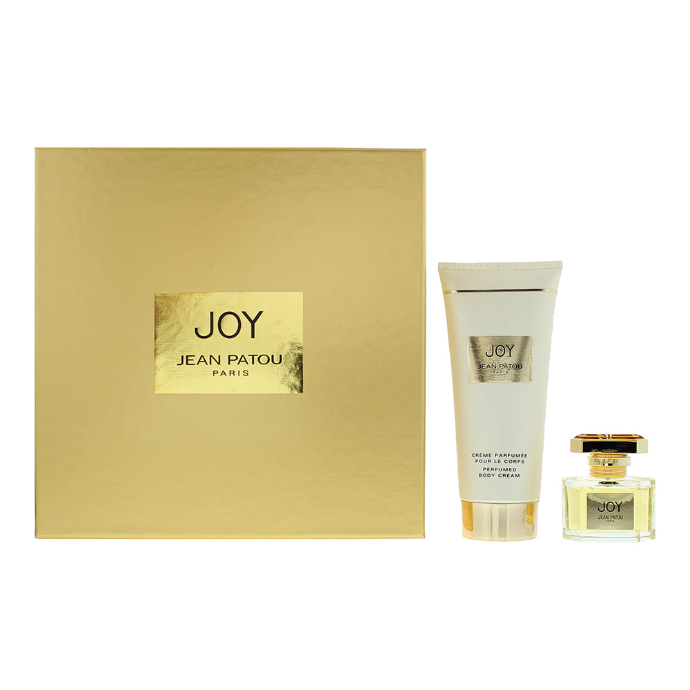 Jean Patou Joy 2 Piece Gift Set: Eau De Parfum 30ml - Body Cream 200ml  | TJ Hughes