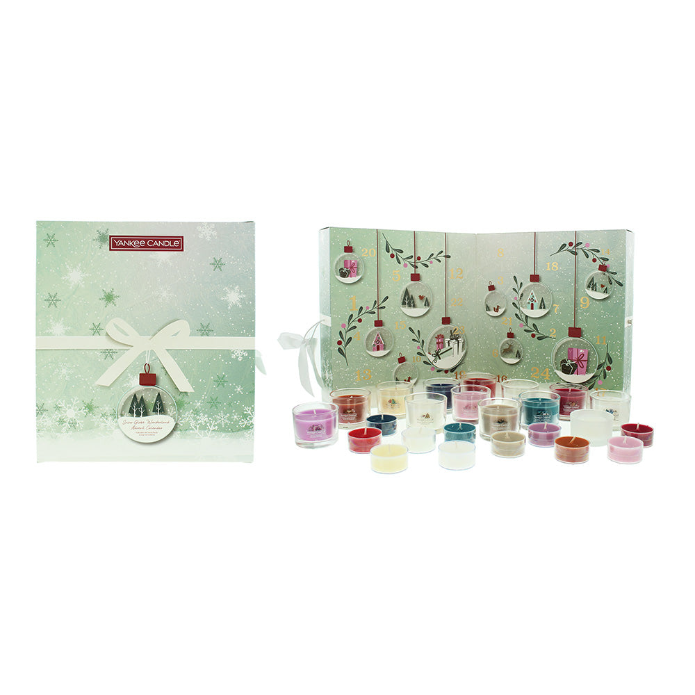 Yankee Candle 25 Piece Gift Set: Candle Holder - 12 x Candle 37g - 12 x Candle 9.8g  | TJ Hughes