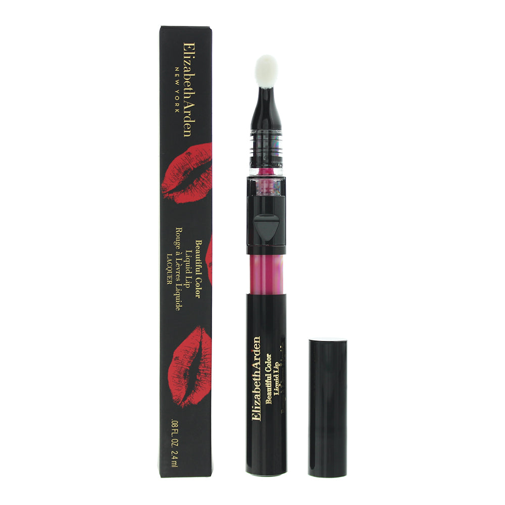 Elizabeth Arden Beautiful Color Liquid Lip Lacquer 24L Seductress 2.4ml  | TJ Hughes