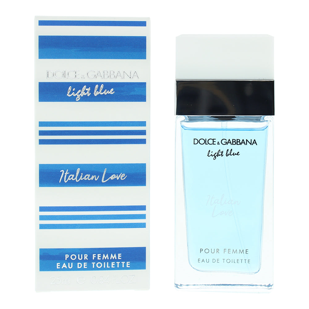 Dolce & Gabbana Light Blue Italian Love Pour Femme Eau de Toilette 25ml  | TJ Hughes