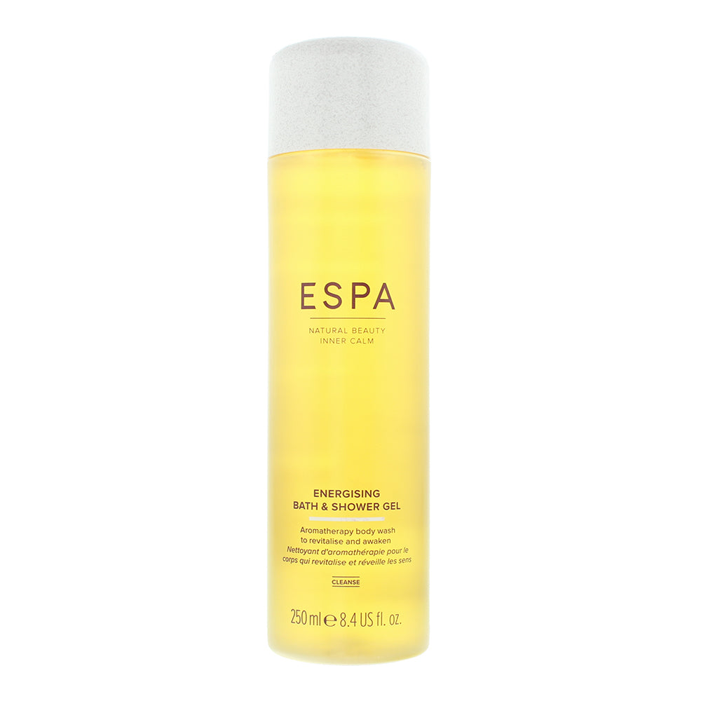 Espa Energizing Bath & Shower Gel 250ml  | TJ Hughes