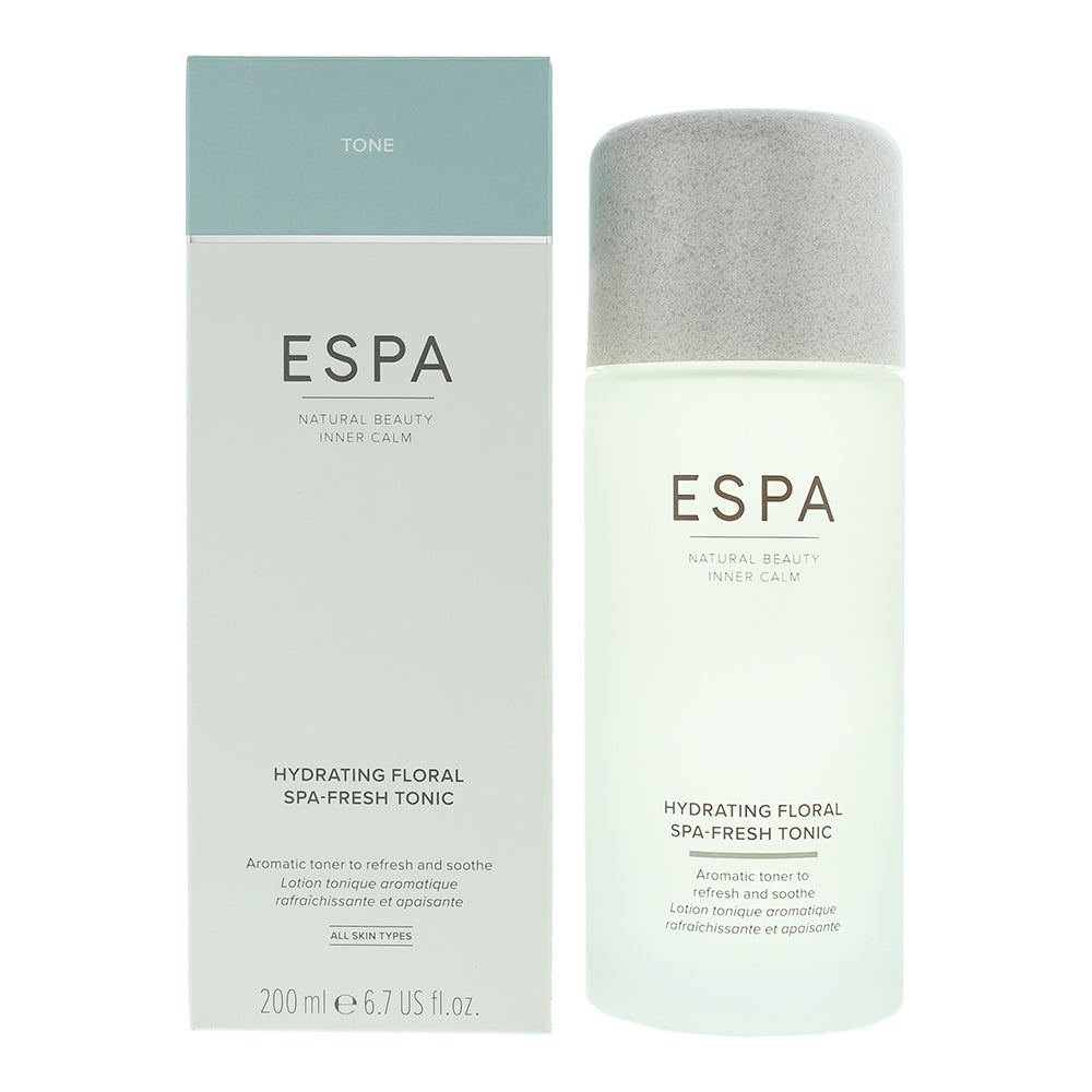 Espa Hydrating Floral Spa-Fresh Tonic 200ml All Skin Types  | TJ Hughes