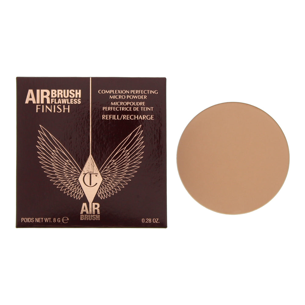 Charlotte Tilbury Airbrush Flawless Finish 3 Tan Powder Refill 8g  | TJ Hughes