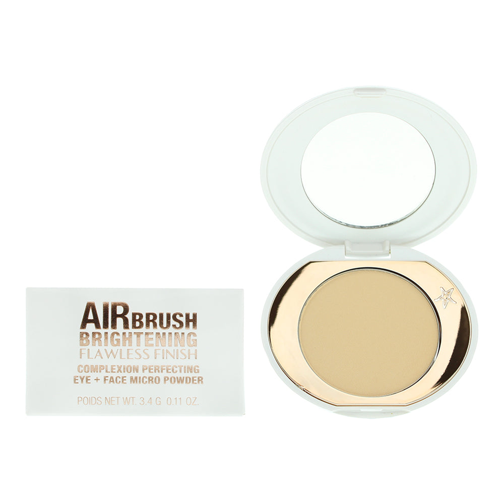 Charlotte Tilbury Airbrush Brightening Flawless Finish Tan Deep Micro Powder 3.4g  | TJ Hughes