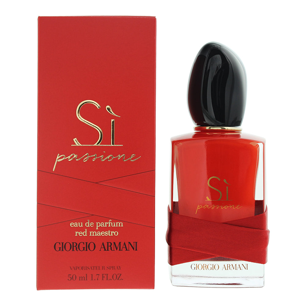 Giorgio Armani Si Passione Red Maestro Eau de Parfum 50ml  | TJ Hughes