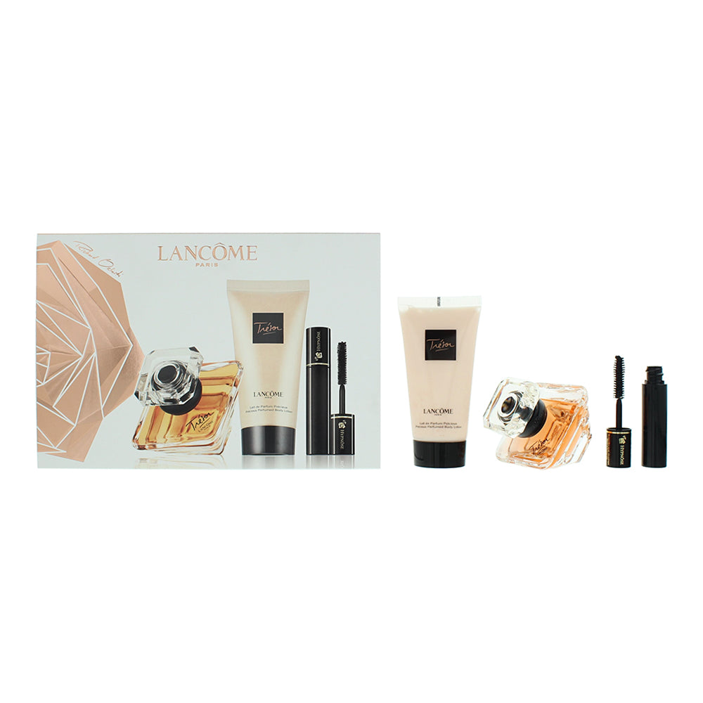 Lancome Tresor 3 Piece Gift Set: Eau de Parfum 30ml - Body Lotion 50ml - Mascara 2ml  | TJ Hughes