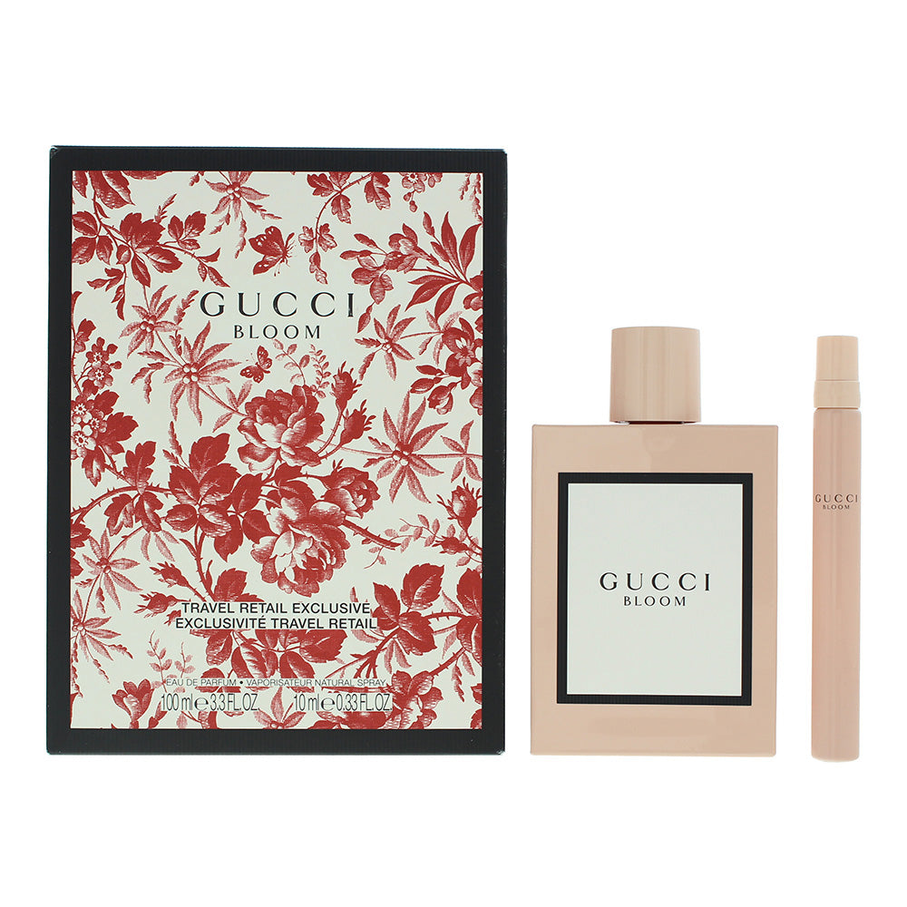Gucci Bloom 2 Piece Gift Set: Eau de Parfum 100ml - Eau de Parfum 10ml  | TJ Hughes