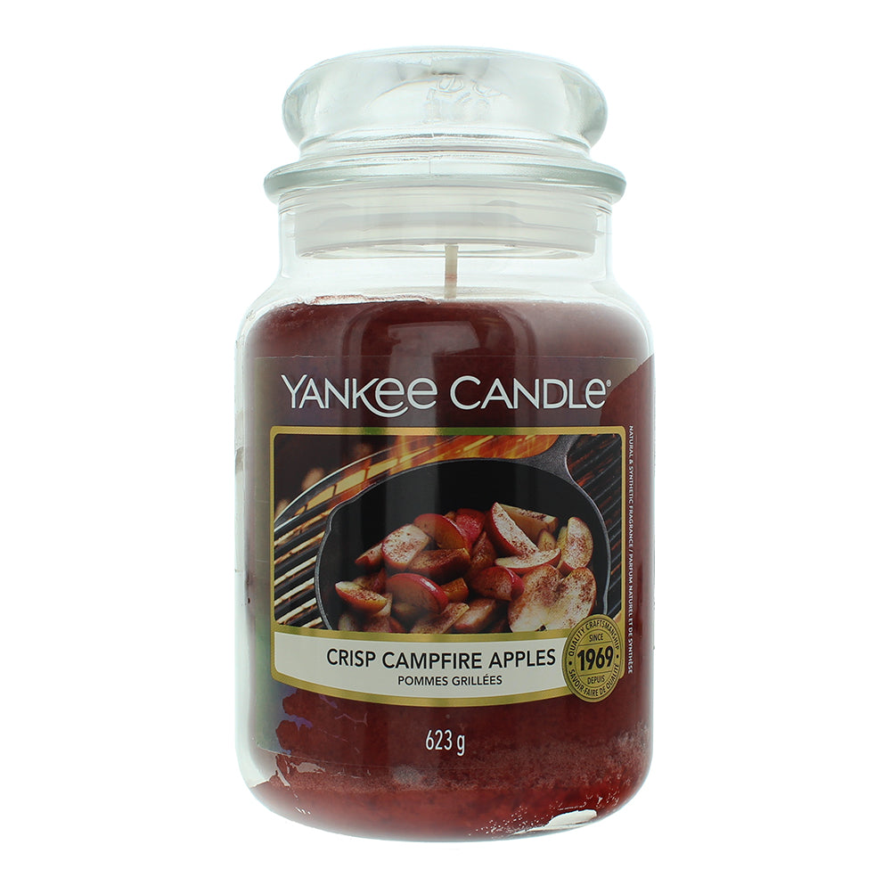 Yankee Candle Crisp Campfire Apples Candle Large Jar 623g  | TJ Hughes