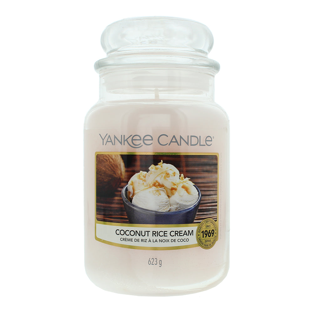 Yankee Candle Coconu Rice Cream Candle Large Jar 623g  | TJ Hughes